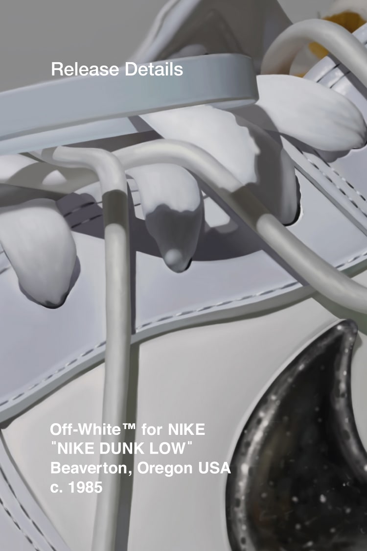 snkrs off white dunk low